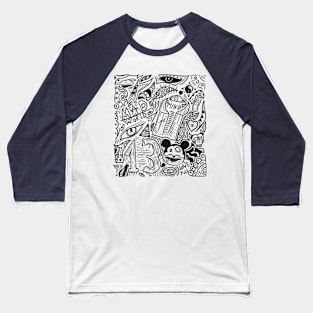 Abstract art Baseball T-Shirt